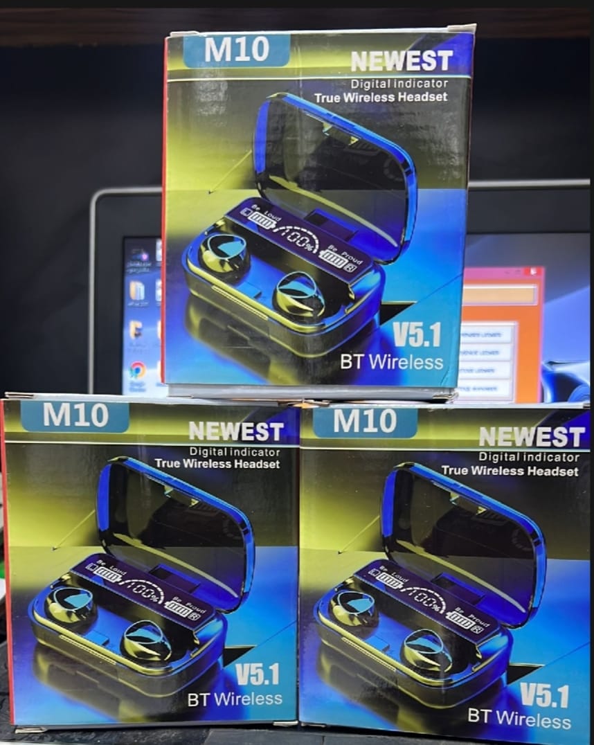 M10 TWS Wireless Earbuds - Free Delivery