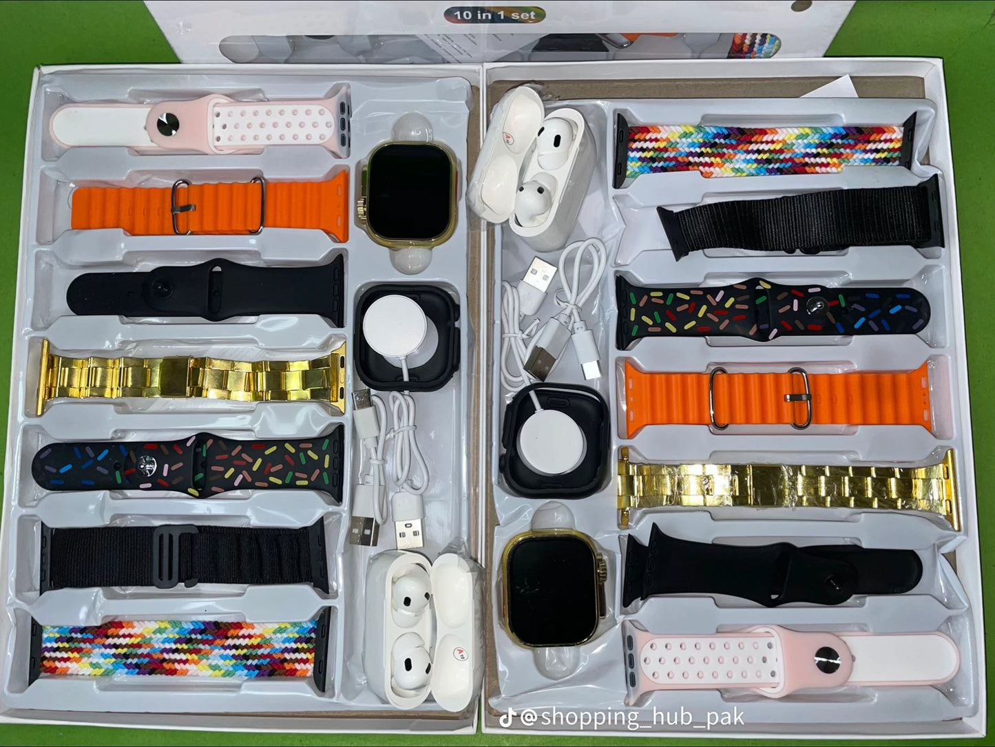 i20 Ultra2 Max 10-in-1 Smartwatch + Earbuds | Free Cash on Delivery