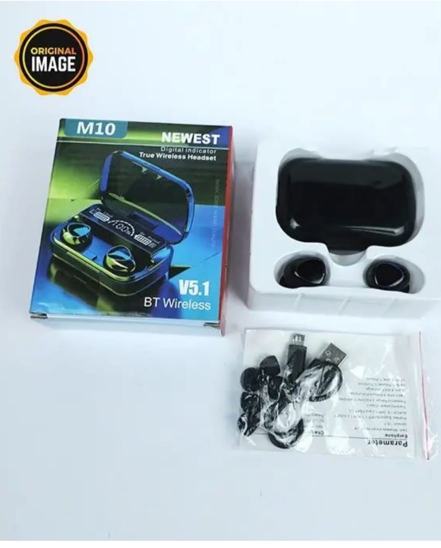 M10 TWS Wireless Earbuds - Free Delivery