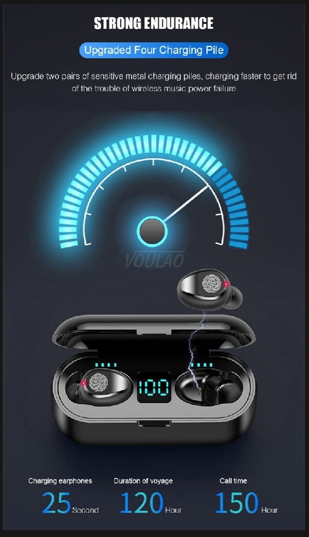 M10 TWS Wireless Earbuds - Free Delivery