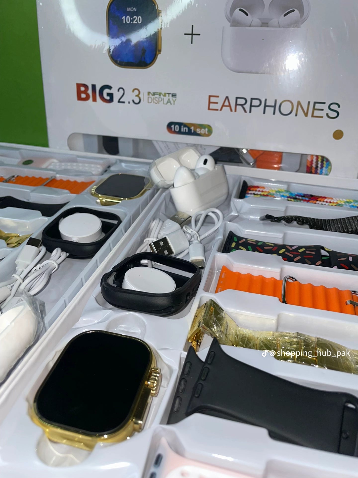 i20 Ultra2 Max 10-in-1 Smartwatch + Earbuds | Free Cash on Delivery